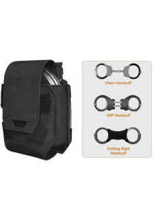 Túi Đeo Vai Chiến Thuật Màu Đen Túi Đeo Hông Vest Tập Luyện Túi Đeo Chéo Đựng Khóa Bằng Thép Túi Đựng Đồ Ngoài Trời Cho Người Yêu Thích Quân Đội