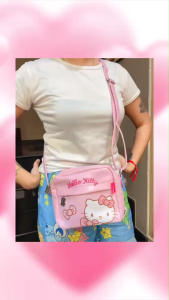 👛เล็กแต่จุ จัดระเบียบได้ครบ✨กระเป๋าสะพายข้าง วัสดุเป็นหนัง PU นิ่มๆ ขนาดพอดี ทนทาน ใช้ได้นาน จุของได้เยอะ ขนาด 22 *18 cm.