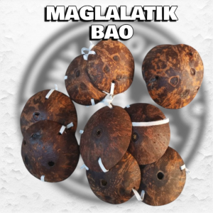 Maglalatik Bao set native dance Maglalatik Dance Bao Set – Cultural Performance Props