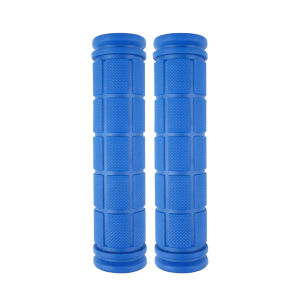 PINMOAP 2PCS Bicycle Rubber Handlebar Cover Shock-Absorbing Anti Slip Handlebar Cover Mountain Handlebar Cover Riding Accessorie