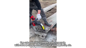 🏆Brushless Rebar Wall Cutting Machine Dust-Free Reinforced Concrete Cutter with Intelligent Linkage Water Pump 5500W Heavy Duty 16 Inch UK Plug
