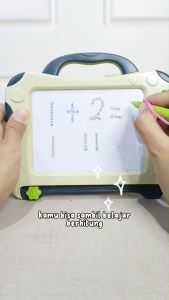 Papan Tulis Gambar Anak Portable Anak Lukisan Seni Mewarnai