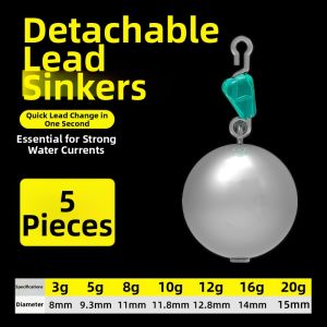 Ewitgo | New Detachable Slip Lead Shot