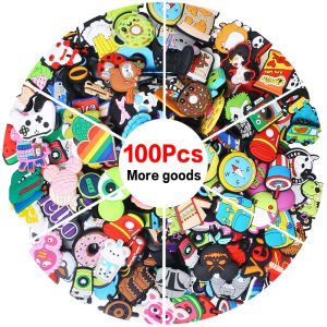 Disney | 30/50/100/pcs Random Series Shoe Charms Set For Clogs Bogg Bag Bubble Slides Sandals PVC Shoe Decorations Beach Bag