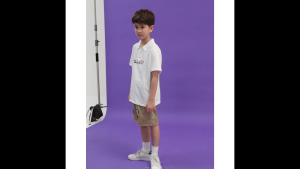 MiniBee - Celana Anak Laki-Laki | Celana Pendek Coklat Motif Patch – Gaya Streetwear Longgar | Khaki