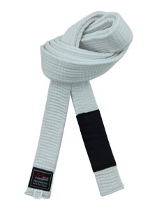 MMA Uniform Brazilian Jiu-Jitsu Belts Bjj Belt Sports Equipment Children Kids Youth BJJ Grade System Under 16 Years Old White Gray Yellow Orange Green Strip Width 4cm