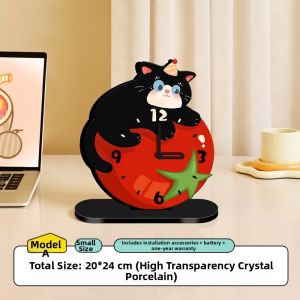 RUIDEDAN | Dopamine Style Silent Creative Decorative Desk Clock