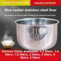 Stainless Steel 304 Non-Coating Inner Pot. 