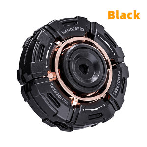 Glowing Fidget Spinner EDC Toy Stress Relief Anxiety Relief Focus Tool for Adults & Kids with Smooth Rotation Cool Armor Opening