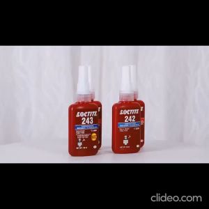 Lem Baut Loctite 243 Threadlocker 10ml Cegah Baut Cakram Titanium Kendur dan Berkarat Semi Permanen