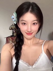 Tóc giả tết thắt bính đuôi sam đáng yêu - ĐUÔI BÍNH (MẪU A)