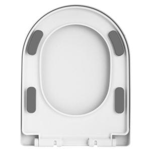 SUNINLIFE | Heavy-duty Universal Slow-closing Toilet Seat Cover