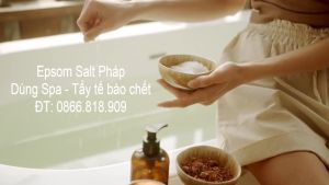 Muối Epsom Salt MgSO4 - Muối Tắm - Tẩy Tế Bào - Thư Giãn - Giảm Stress Túi 500g