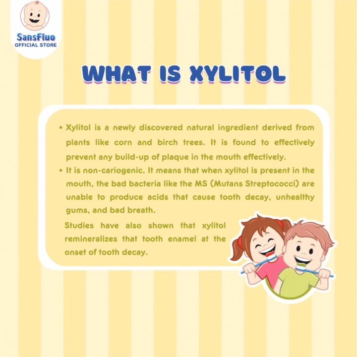 SansFluo Natural Kids Toothpaste 50ml Lazada PH