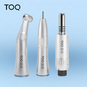 Dental Low Speed Handpiece Inner Water Spray Contra Angle Straight Handpiece 2 4 Hole Air Motor Dental Low Piece