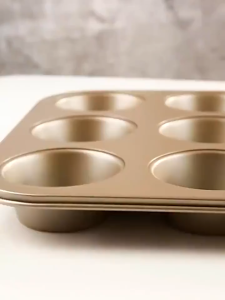 6/12/Holes Cupcake Muffin Molder Pan Cup Molder Non-Stick Steel Baking Pan Cake Mould DIY Baking Tools