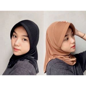 HIJAB SPORT KERUDUNG OLAHRAGA JILBAB VOLLY SPANDEK LINEAR PART 1