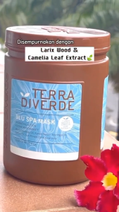 TERRA DIVERDE Blu Spa Mask New With Larix Woods 1000ml | Masker Rambut Pengunci & Menguatkan Rambut