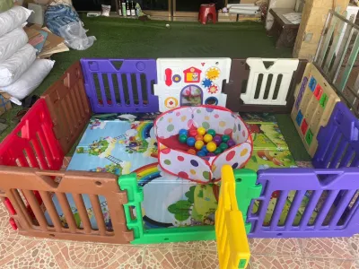 คอกกั้น Kids Land 10 แผ่น สภาพสวย 88%