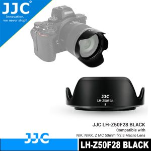 JJC Metal Reversible Lens Hood Shade Fit For Nikon Nikkor Z MC 50mm f/2.8 Macro LensAllows Putting Ф46mm Filter & Original Lens Cap