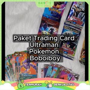 Paket 10 Trading Card Mainan Kartu Anak Karakter
