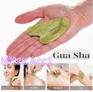 Gua Sha Resin Cristal Alami Untuk Perawatan Wajah Pijat Kepala Hidung dan Mata
