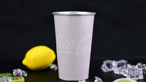 Cold Discoloration Aluminum Beer Mugs Set 470ml - Reusable Drinking Mug for Cola Beer Water Juice Outdoor Camping Party Use