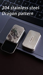 Dragon Fidget Slider 304 Stainless Steel Magnetic Push Pull Stress Relief Toy for Adults Kids Smooth EDC Desk Toy  Anti-Anxiety