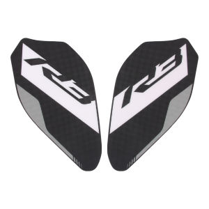 แผ่นสติกเกอร์ป้องกันแผ่นติดด้านข้างรถจักรยานยนต์สำหรับ Yamaha YZF-R3 YZF R3 2019-2022กันลื่นถังน้ำมันอุปกรณ์ตกแต่งที่ยึดเข่า