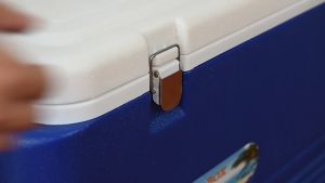 Super Big 60L 80L Cooler Ice Box with Wheel Portable Storage Cold Box Heavy Duty Icebox for Camping Fishing Kotak Ais