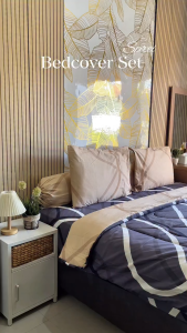 USHOP Lady Rose Bedcover Set Sprei 200x200 Tinggi 30 Cm Prime - Xtra King Size Bahan Microtex Disperse Halus Lembut Nyaman Tali Karet Lebih Panjang