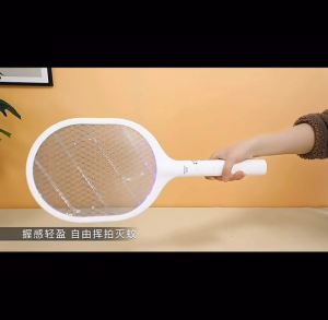 Rechargeable Electric Mosquito Swatter Automatic Mosquito Trap Electric Net Mosquito Killing LED Mosquito Lamp Household