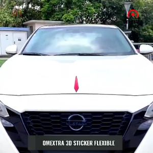 Flexible 3D Anti Gores Bumper Spion Mobil Pintu Stiker Omextra Sticker