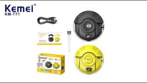 Kemei | Máy Cạo Râu Điện Mini Kemei T71 Dành Cho Nam Sạc USB Chống Nước IPX7 Sử Dụng Ướt/khô Máy Cạo Râu Du Lịch Cầm Tay Quà Tặng Cho Nam Giới