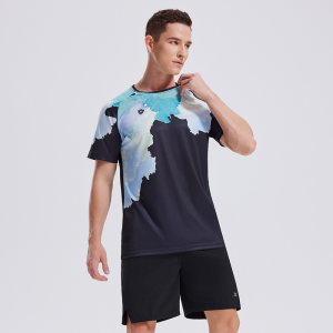 COSLEAF | Sporty Short Sleeve T-Shirt Summer Fashion Professional