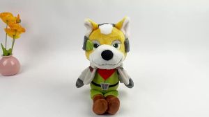 Game Star Fox PLush Toys Anime Fox McCloud Peppy Hare Animal Peluche Doll Soft Stuffed Children Birthday Fan Peripheral Product