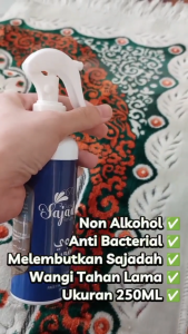 Parfum Sajadah Dobha ANDALOUS 250ML Anti Bakteri Non Alkohol Pengharum Serbaguna Karpet Gorden Sofa Mukena Permadani Linen Sprei