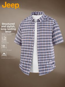 Jeep | Summer Casual Breathable Thin Check Shirt