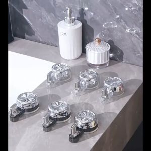 Suction Hook Strong Suction Cup Hooks Household Storage Multifunctional Wall Hanging Keys Clothes Hooks Bathroom Accessories Kitchen ToolsVacuum Suction Hooks Towel Hanger Bathroom Hook Storage Hook Vaccum Hook Luxury Home Towel Hook Hanger Rack