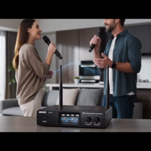 SHURE/SLXD5 Wireless Microphone System 2 Mic UHF Dual Channel XLR 6.35mm Microphone for Videoke