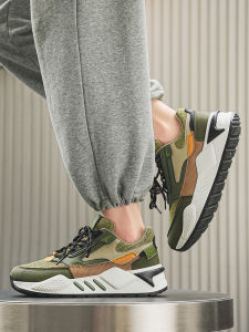 Mens Thick Bottom Breathable Fashionable Dad Shoes Increased 10cm Summer New Style Versatile Trendy Shoes Casual Leisure Footwear