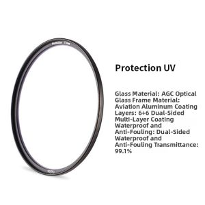 Haida | Haida Gold Ring UV Lens Protective Filter Double Sided Multi Layer Coating Waterproof Oil Resistant Suitable For Mirrorless DSLR Cameras
