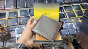 FOSSIL F-024 DOMPET PRIA KULIT SAPI FULL UP PREMIUM IMPORT