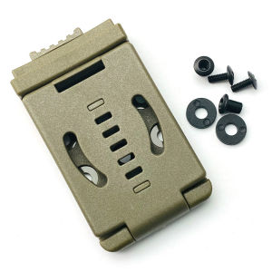 1PC Number 14 K Sheath Clip Circular Belt Clip for TecLoc Belt - Outdoor Knife Travel Clip Special Waist Clip with Screw Fixing