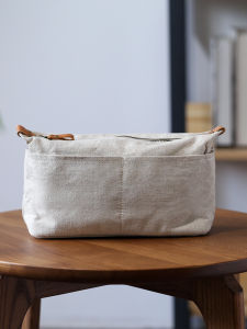 Xiaosheng Mi Canvas Liner Bag Zipper Clutch Bag Medium Bag Storage Inner Bag Buggy Bag Multi-Functional Cosmetic Bag