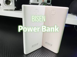 BISEN BP-113 10000mAh Fast Charging Slim Portable Powerbank Series w/ Dual Input & USB Output