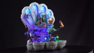 [PRE-ORDER] Light Kit 43225 The Little Mermaid Royal Clamshell (Only LED Light kit No blocks Model)