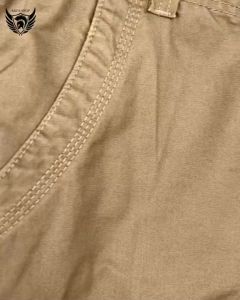 Quần Kaki Túi Hộp Retro chất liệu kaki bền bỉ mềm mịn