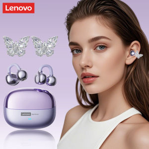 Lenovo | Lenovo LE302 OWS Wireless Earphones Low Latency HD Call Bluetooth HiFi Music Sport Fashion Earbuds Comfortable Ear Clip Headset
