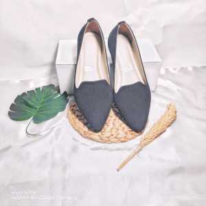 AR 19 Sepatu Balet FlatShoes wanita terbaru 2023 sol karet